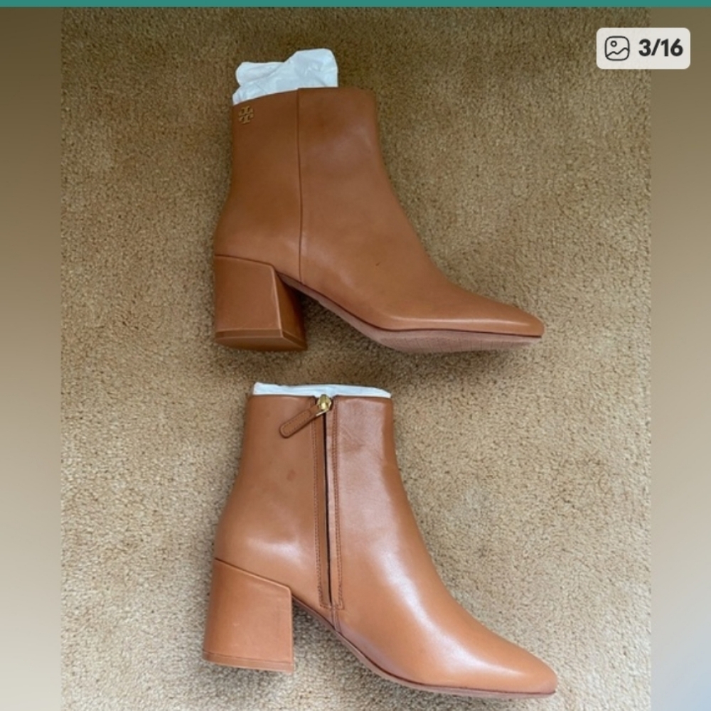 Tory Burch Tan Booties - Picture 12 of 14